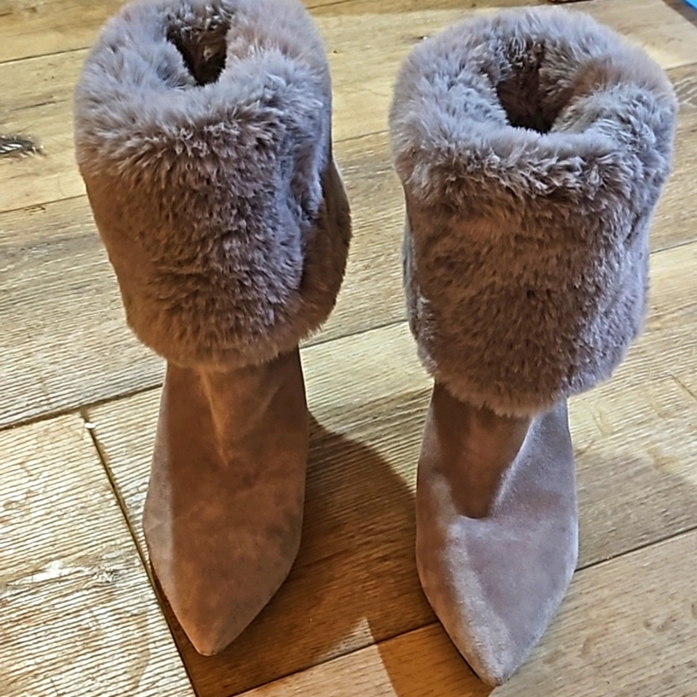 Influencers' Darling Boots faux fur, Suede - Picture 4 of 6